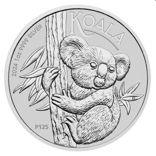 Australien Koala Silbermünze 1 oz  2024 Perth Mint *