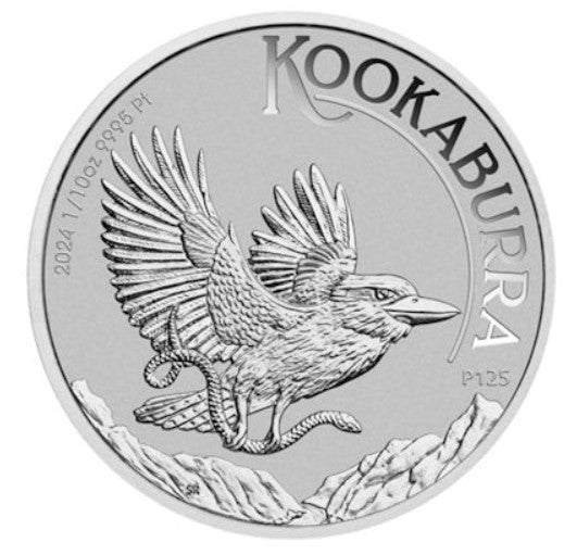 Australien Kookaburra 2024 Platinmünze 1/10 oz Perth Mint *