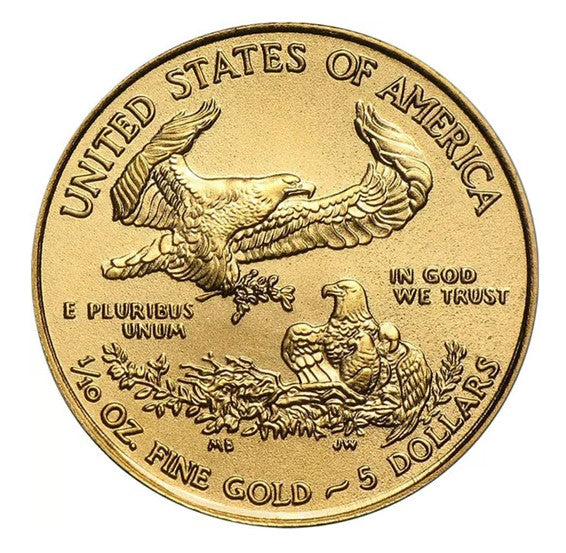 American Eagle Liberty Goldmünze 1/10 oz 1989 **