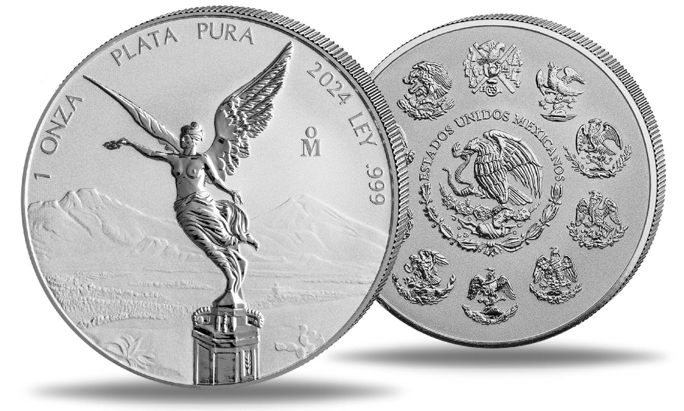 Mexiko Libertad Reverse Proof 1 Unze Silber 2024