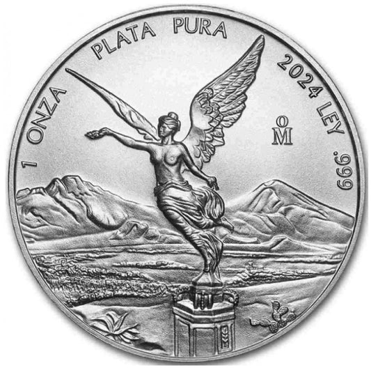 Silbermünze Mexico Libertad 1 oz 2024 999 Silber Siegesgöttin