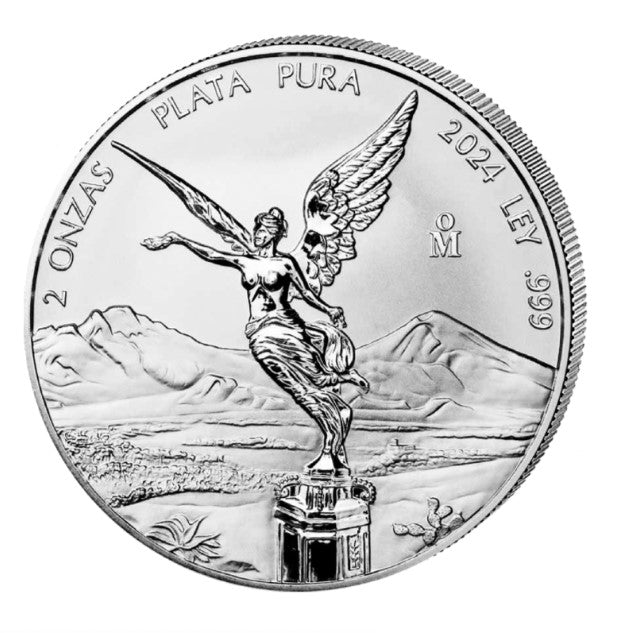 Mexiko Libertad Reverse Proof 2 oz Silber 2024