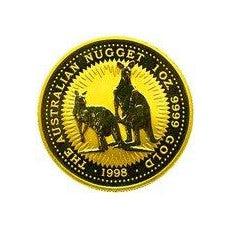 Känguru 1998 Goldmünze 1/10 oz - Australisches Känguru **