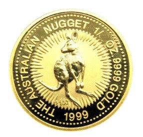 Kängur 1999 Goldmünze 1/10 oz - Australisches Känguru **