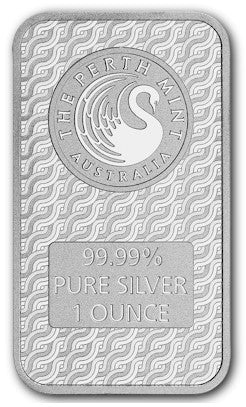 Silberbarren Perth Mint Lunar Drache 1 Oz Silber