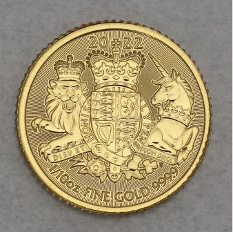 Goldmünze 1/10oz The Royal Arms 2022