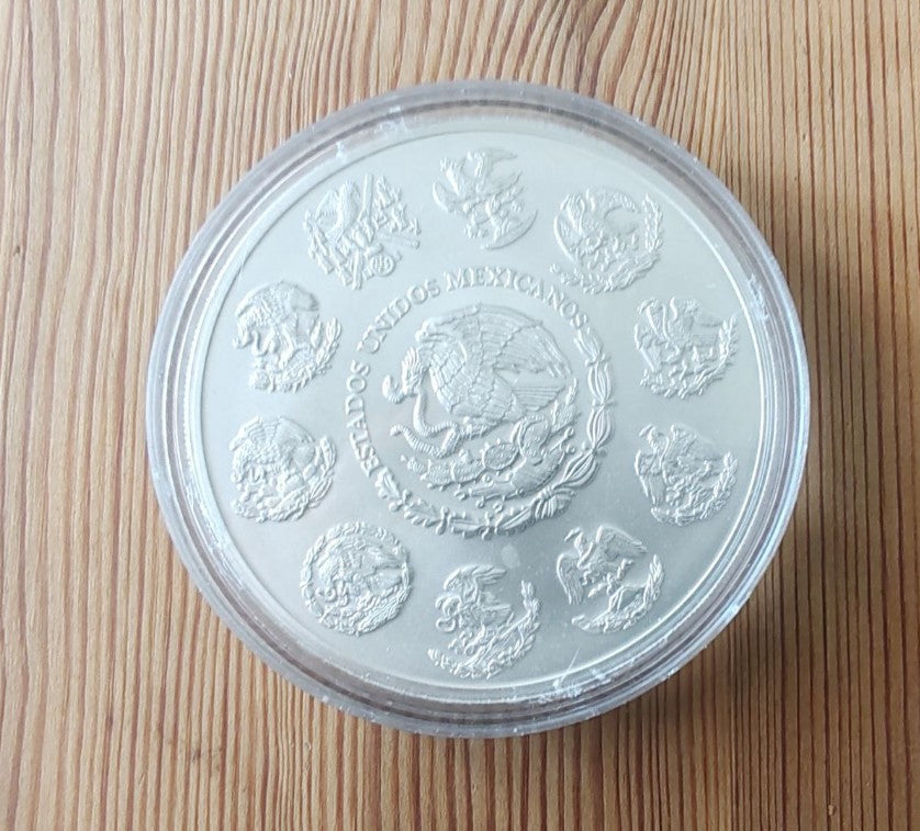 Silbermünze 5 oz Mexiko 2012 - Libertad - Siegesgöttin*