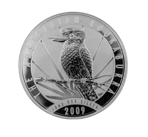 Australien Silbermünze 10 oz Kookaburra 2009 Perth Mint*