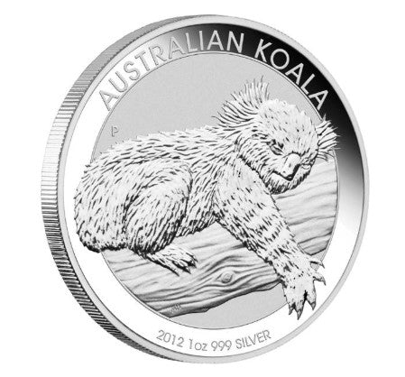 Australien Koala Silbermünze 1 oz 2012 Perth Mint *