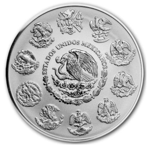 Silbermünze 5 oz Mexiko 2024 Reverse Proof Libertad Siegesgöttin