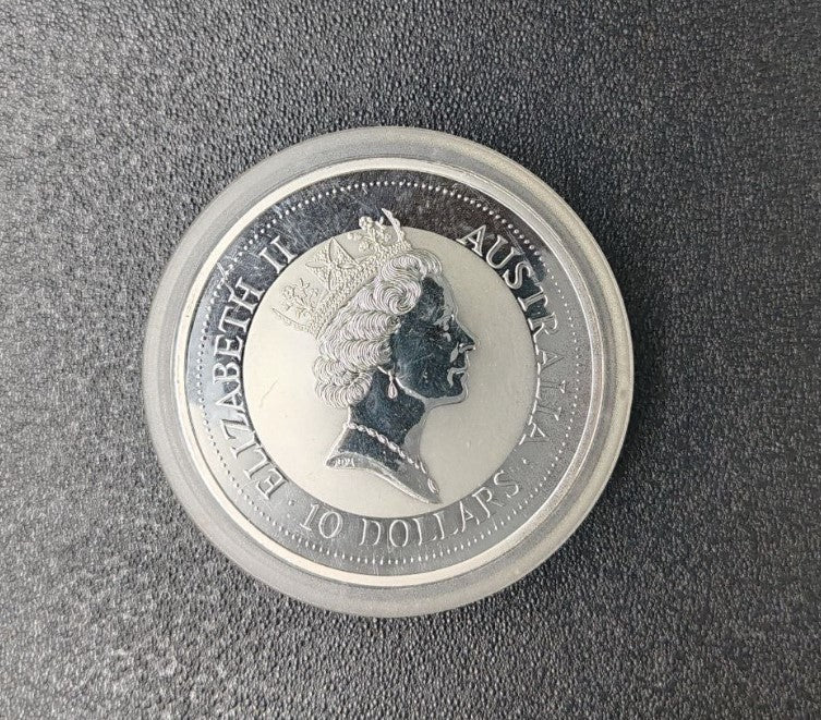 Australien Silbermünze 10 oz Kookaburra 1992 Perth Mint