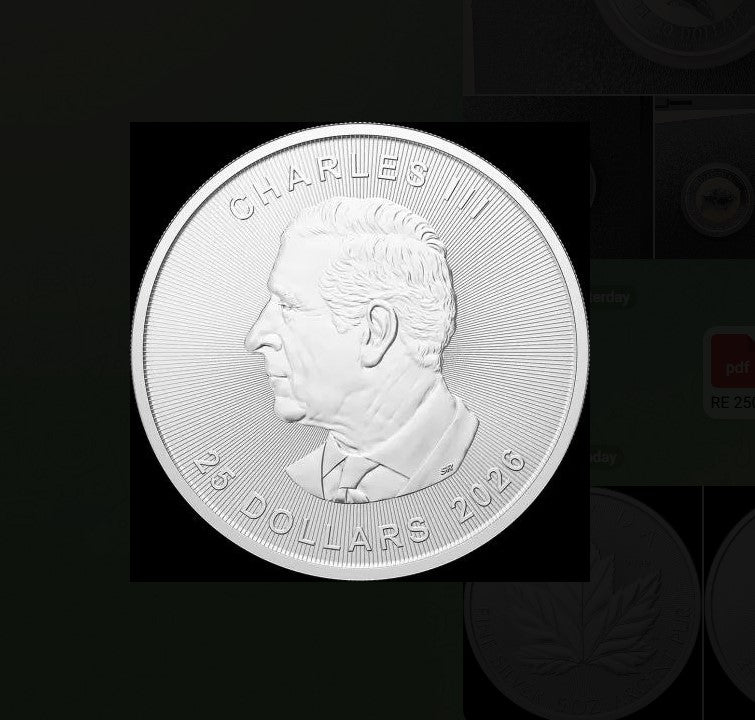 Grand Maple Leaf Münze 2026 - 5 Oz Silber