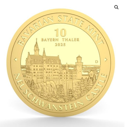 10 Bayern Thaler – 1/10 oz Goldmünze