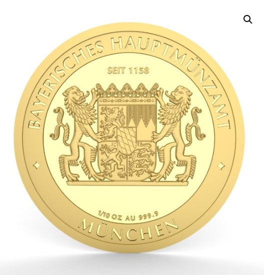 10 Bayern Thaler – 1/10 oz Goldmünze