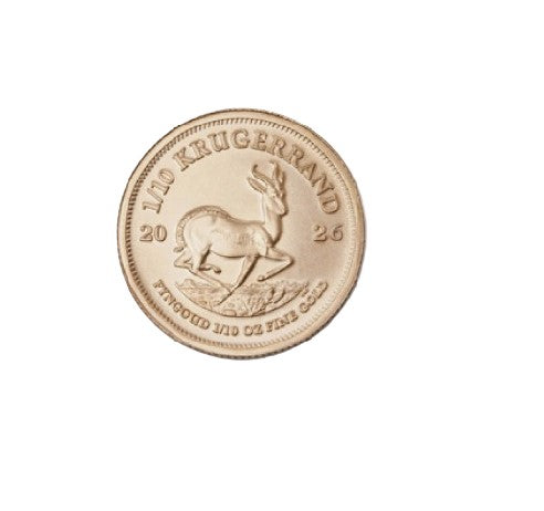 Krügerrand Goldmünze 1/10 oz 2026 Südafrika Au.999