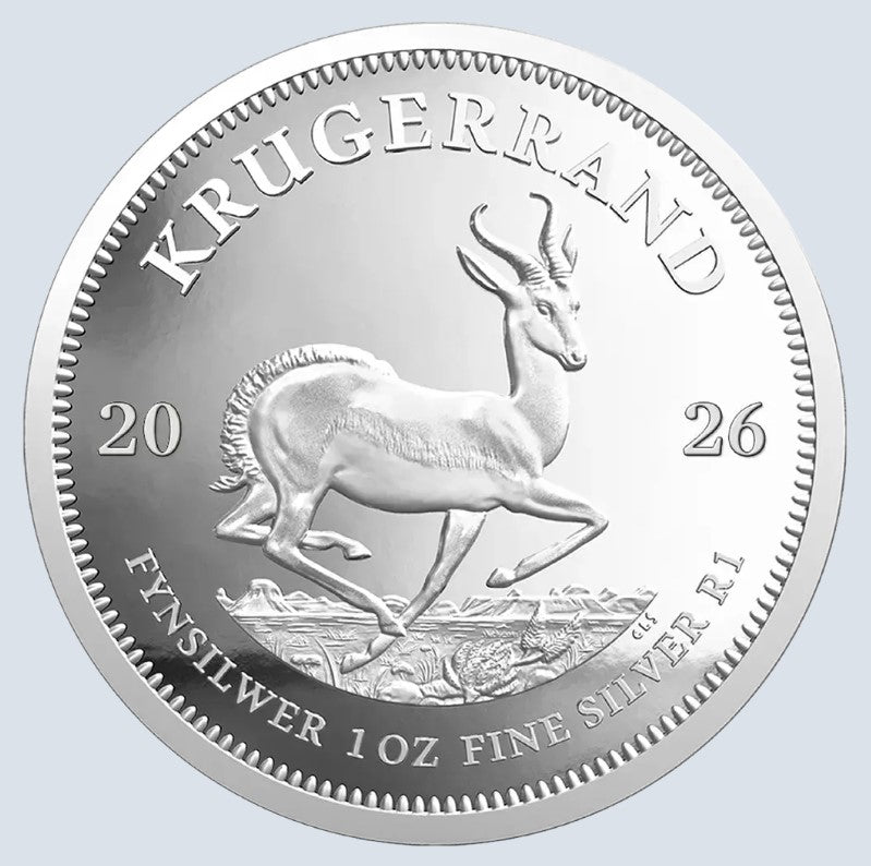 Krügerrand Silbermünze 1 oz PP 2026 Südafrika Krugerrand