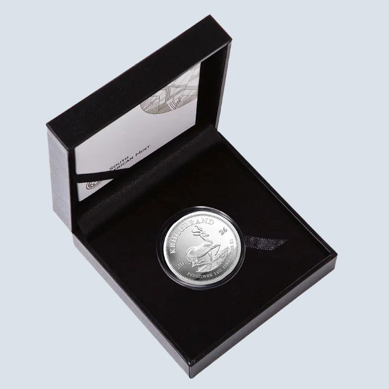 Krügerrand Silbermünze 1 oz PP 2026 Südafrika Krugerrand