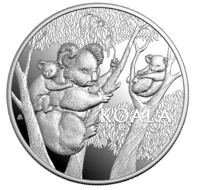Silber Koala 1 oz PP - High Relief - RAM 2026