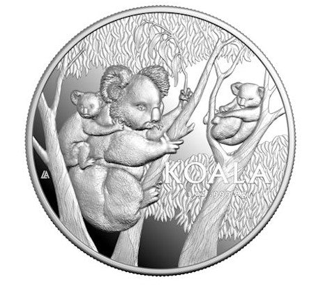 Silber Koala 1 oz PP - High Relief - RAM 2026