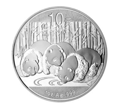 China Panda - 30 Gramm Silbermünze 2013