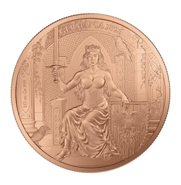 Germania Mint Kupfer 1/2 oz BU 2026