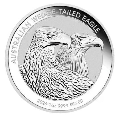 Wedge Tailed Eagle 2026 - Silbermünze 1 oz Australien