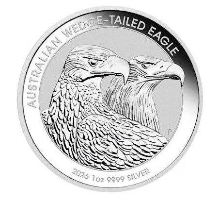 Wedge Tailed Eagle 2026 - Silbermünze 1 oz Australien