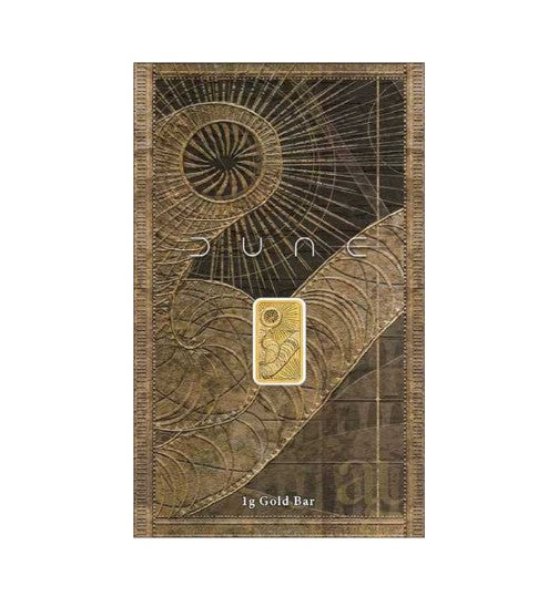 Goldbarren 999 Gold - 1 Gramm Dune im Blister - Perth Mint**