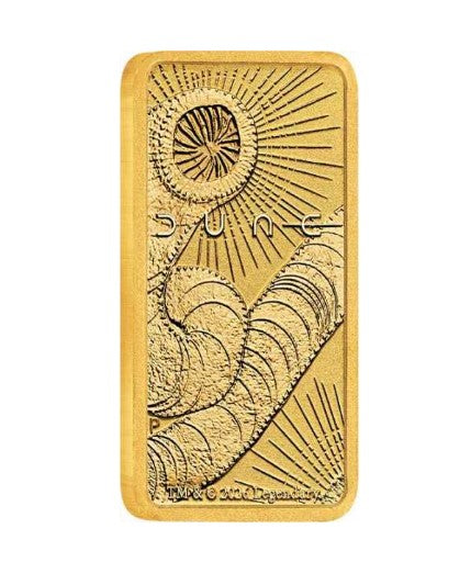 Goldbarren 999 Gold - 1 Gramm Dune im Blister - Perth Mint**