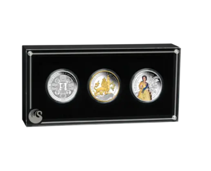 3 oz Silbermünzen-Satz - 100. Geburtstag - Königin Elizabeth II. 2026