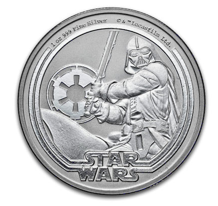 Niue Star Wars (TM) Darth Vader (TM) 2026 - 1 Oz Silber