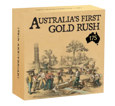 Goldmünze 1/4 oz PP Australia's First Gold Rush 175. Jubiläum 2026 **
