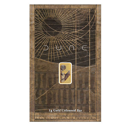 Goldbarren 999 Gold - 1 Gramm Dune im Blister in Farbe - Perth Mint
