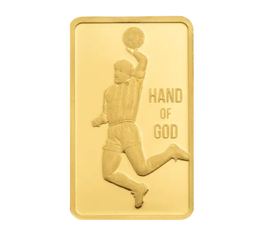 Goldbarren 1 Gramm PAMP Diego Maradonna Au999 **