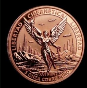 XVI Mint 5 Oz  Kupfer Mexico Cibernetica Libertad 2026 Ultra High Relief