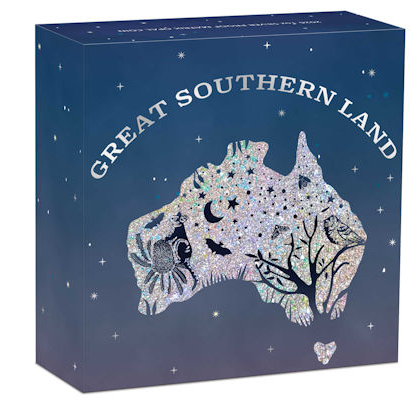 Great Southern Land Nachtaktive Fauna Matrix Opal 2026 - 1 Oz Silber PP