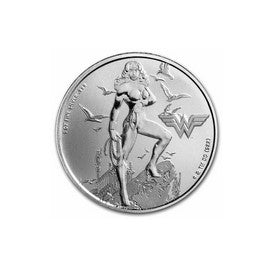 Samoa 2024- Wonder Woman Silbermünze 1 oz BU*