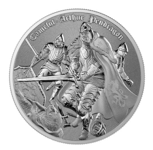 Silbermünze Camelot Arthur Pendragon 1 oz 2023 Silber 999 Special Blister Pack