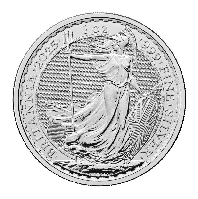 Britannia 2025 Charles- Silbermünze 1 oz - Royal Mint *