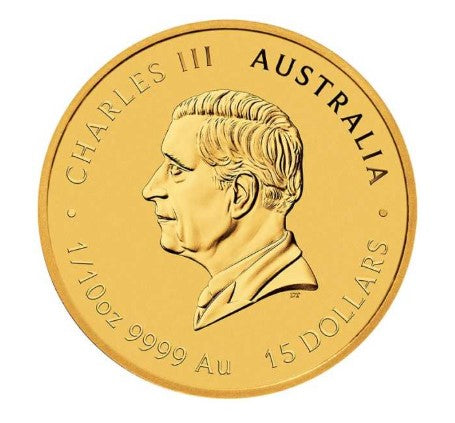 Lunar 3 Pferd Horse 2026 Goldmünze 1/10 oz Perth Mint Australien **