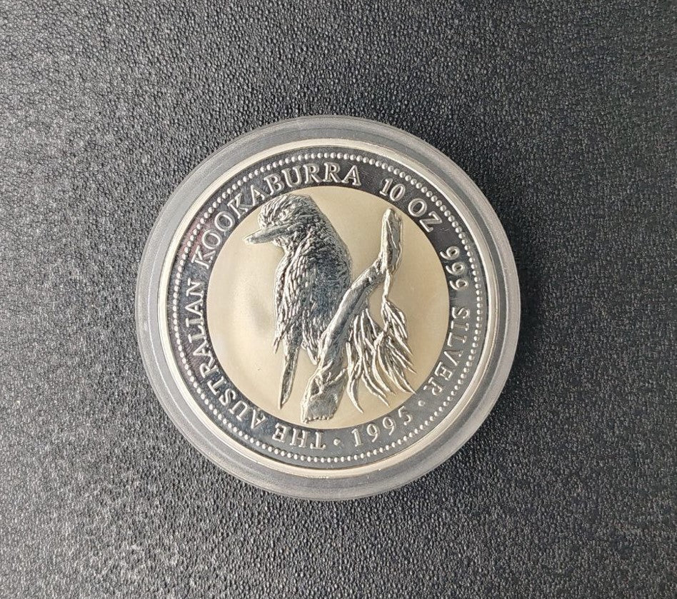 Australien Silbermünze 10 oz Kookaburra 1995 Perth Mint