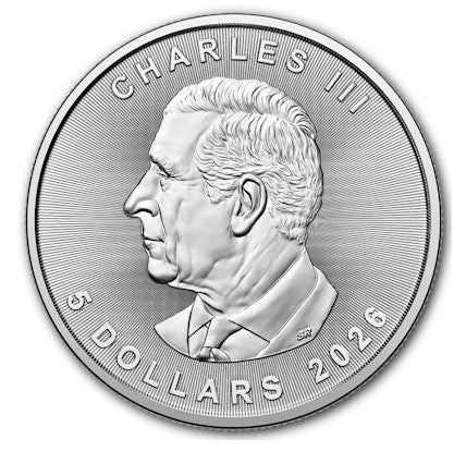 Kanada Maple Leaf 2026 - 1 oz Silbermünze