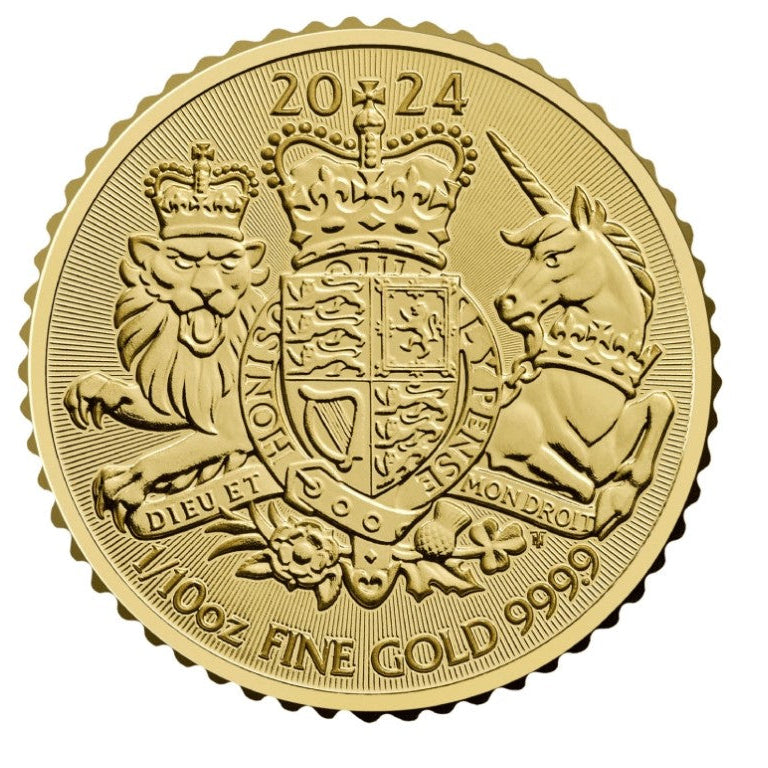 Goldmünze 1/10oz The Royal Arms 2024 