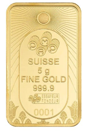PAMP 5 Gramm Goldbarren - Lucky Scarab 5 Gramm
