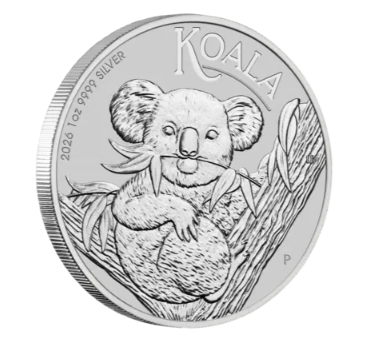 Australien Koala Silbermünze 1 oz 2026 Perth Mint