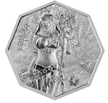 2025 Witchcraft Herbalist 1 oz Silber BU 5 Mark Germania Mint