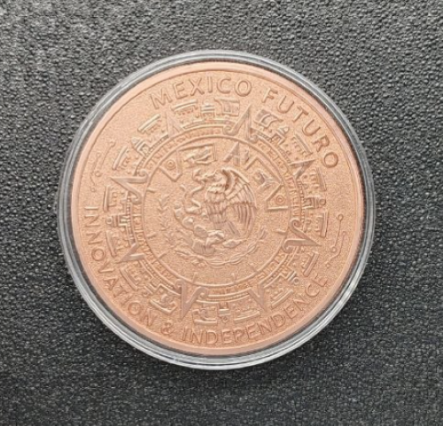 XVI Mint 5 Oz  Kupfer Mexico Cibernetica Libertad 2026 Ultra High Relief