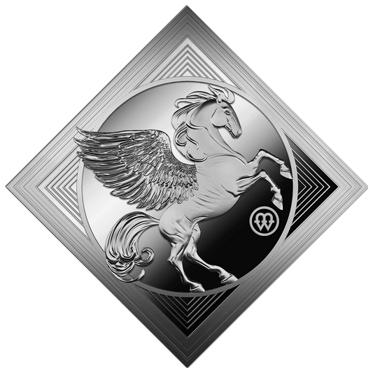 Silberbarren 1 oz Pegaz Ag 999.9 Pegasos Pferd