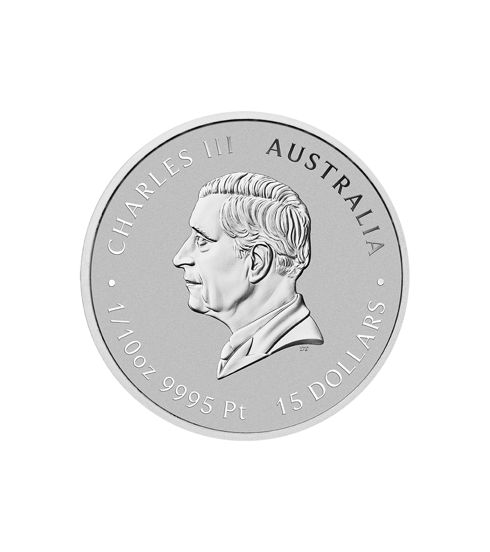 Lunar 3 Platinmünze 1/10 oz Year of the Horse / Pefrd Perth Mint
