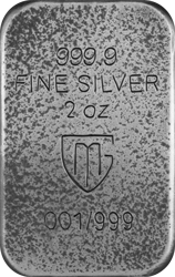 Germania Mint - Guss Silberbarren Goddesses Frigg (4.) 2 Oz Silber